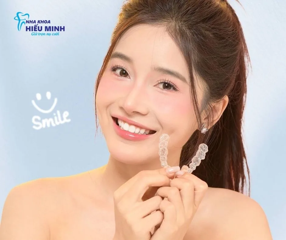 Nụ cười tự tin với khay niềng trong suốt Invisalign